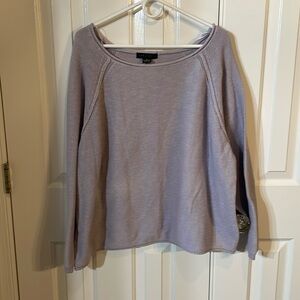 Sanctuary cotton sweater in violet. Size 3X. Worn once. Excellent condition.
